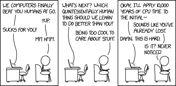 xkcd comic about humans and computers